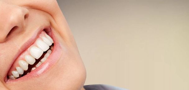 young  woman with great healthy white teeth.  - Φωτογραφία, εικόνα