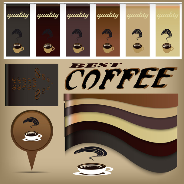 Кофейные баннеры
 - Вектор,изображение