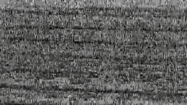TV screen no signal, static noise and TV static fill the screen (Loop). HD - Footage, Video