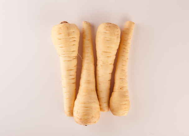 Parsnips on a white background - Photo, Image