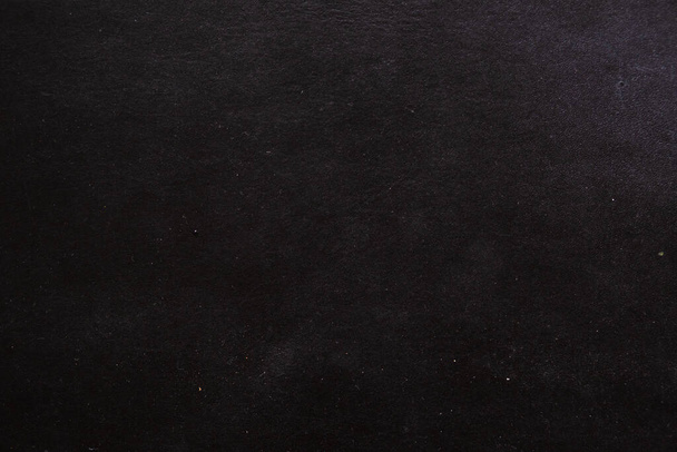 Подлинный роскошный черный кожаный фон, Абстрактная текстура кожи коровы - Фото, изображение