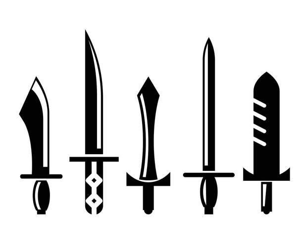 espada e rapier ilustração vetorial
 - Vetor, Imagem