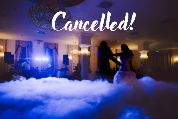 Eventos de boda cancelados debido al brote de Coronavirus. Alerta Covid-19
. - Foto, imagen