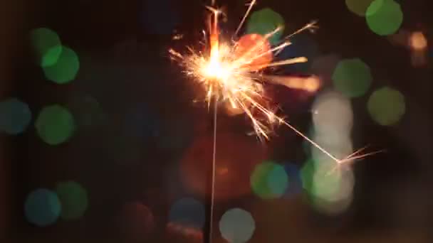 Festive scintillant sparkle of Bengal  - Footage, Video