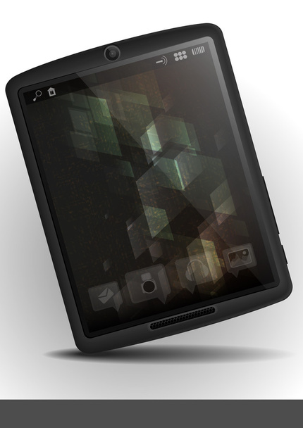 Tablet Pc & Mobile Phone. - Вектор, зображення