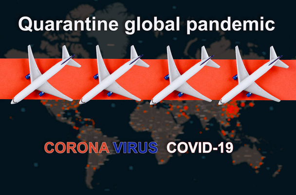 Китайская инфекционная пневмония COVID-19 эпидемия коронавируса глобальной пандемии
 - Фото, изображение