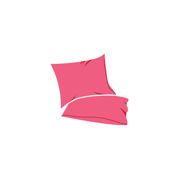 Modello di logo del design dell'illustrazione vettoriale del cuscino
 - Vettoriali, immagini