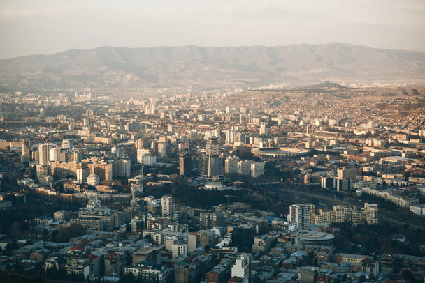 Beautiful panoramic view of Tbilisi - Фото, изображение