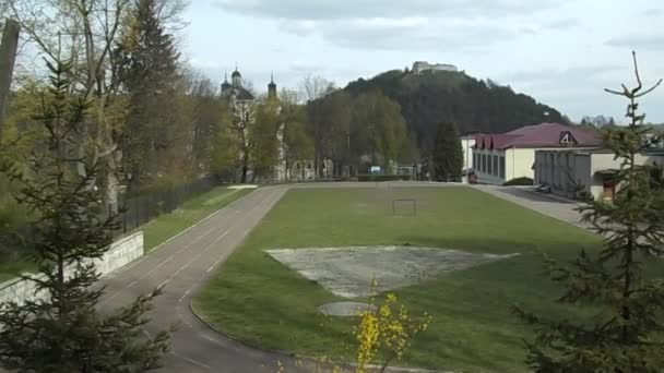  Vista general de la colina del castillo - Metraje, vídeo
