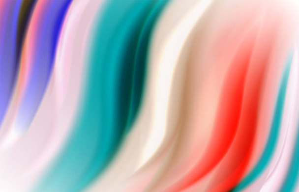 Fundo abstrato - ondas de gradiente de cor fluida, com efeito de linha de movimento dinâmico. Ilustração vetorial para papel de parede, bandeira, fundo, cartão, ilustração do livro, landing page
 - Vetor, Imagem