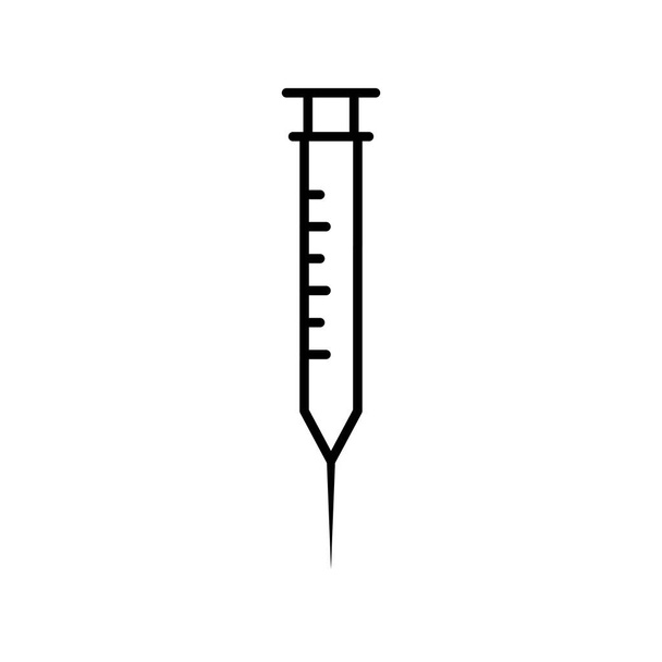 injection line style icon vector design - Vettoriali, immagini