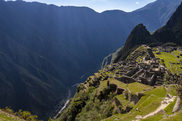 A view of Machu Pichu ruins, Peru - Photo, Image