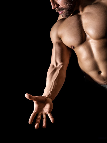 bodybuilding man - Foto, afbeelding