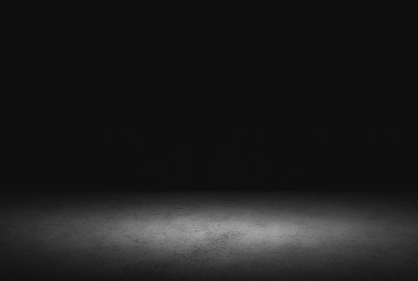 Fondo de piso oscuro Negro Espacio vacío para mostrar sus productos, Textura de suelo de superficie de hormigón negro
. - Foto, Imagen