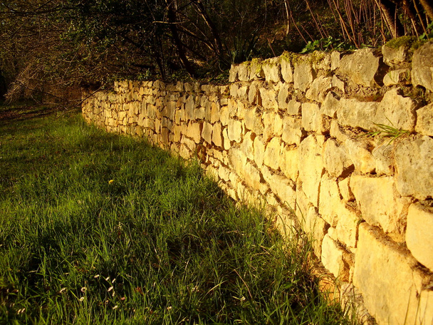 Old Stone Wall - Φωτογραφία, εικόνα