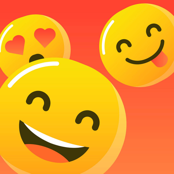 sourire logo et icône vecteur Image isolée
 - Vecteur, image