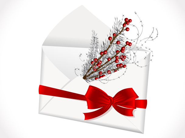 Envelope with ribbon - Vector, Image