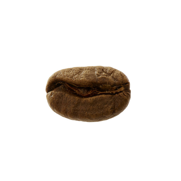 свежий жареный кофе бин изолированы на белом фоне. с траекторией обрезки
 - Фото, изображение