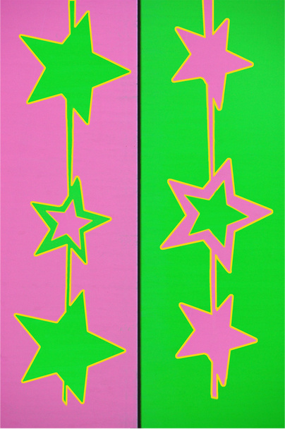 hvězda dvě barvy - Fotografie, Obrázek