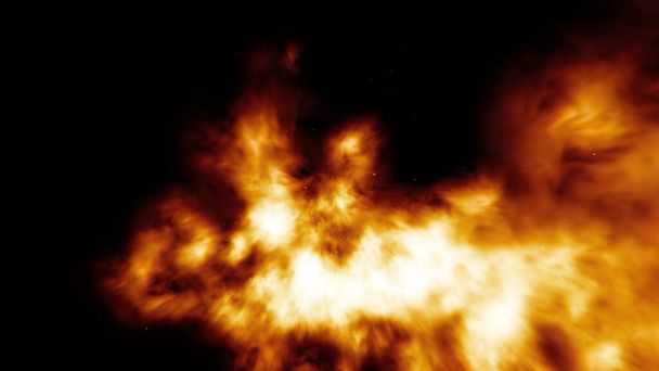 explosie brand abstracte achtergrond textuur - Foto, afbeelding