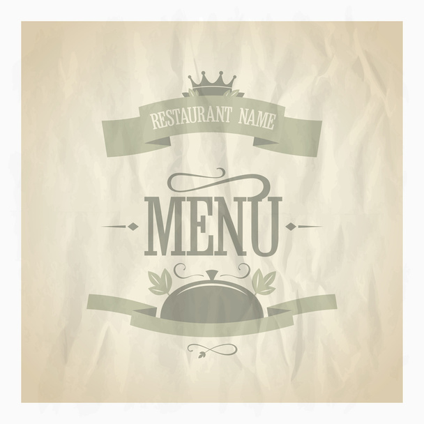Restaurant menu. - Vector, afbeelding