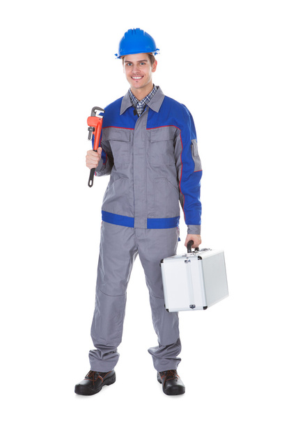 Male Worker Wrench - Photo, Image