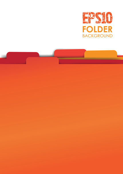 赤い紙フォルダー ファイル - ベクター画像