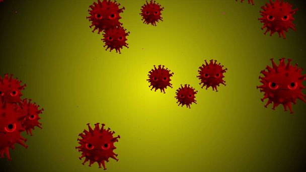 Coronavirus, Vacunas Covid-19. Imagen de la vacuna contra el Coronavirus. Desinfección Bubbles gel
. - Foto, imagen