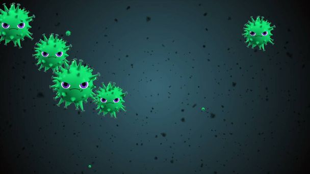 Coronavirus, Covid-19 Vaccines. Coronavirus vaccine illustration. Disinfection Bubbles gel. - Photo, Image