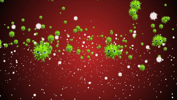 Коронавирус, вакцины Ковида-19. Иллюстрация коронавируса. Дезинфицирующий гель Bubbles
. - Фото, изображение