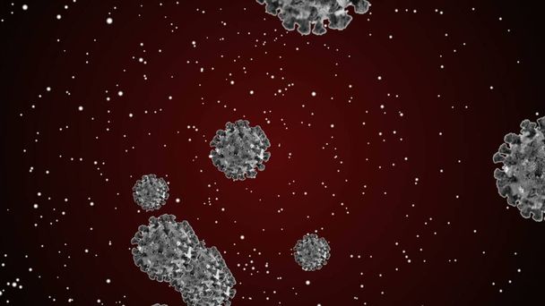 Coronavirus, vaccins Covid-19. Illustration du vaccin contre le coronavirus. Gel bulles de désinfection
. - Photo, image