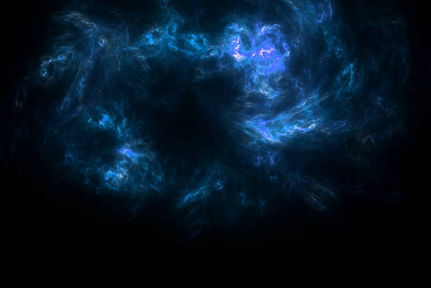 Galáxia um sistema de milhões ou bilhões de estrelas, juntamente com gás e poeira, mantidos juntos por atração gravitacional. Espaço Viajando, fundo para sonhar - Foto, Imagem