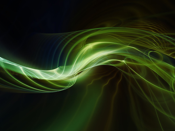 Случайные фрактальные волны
 - Фото, изображение