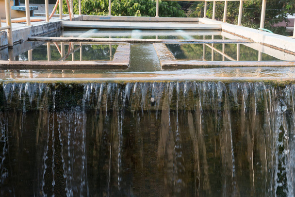 Proceso de tratamiento de aguas y plantas de tratamiento de aguas de las obras de agua en Tailandia
. - Foto, imagen