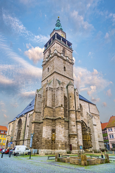 Kościół st. bonifacius bad langensalza Niemcy - Zdjęcie, obraz