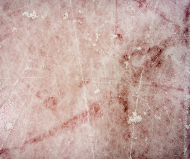 Linha vermelha de hóquei no gelo
 - Foto, Imagem