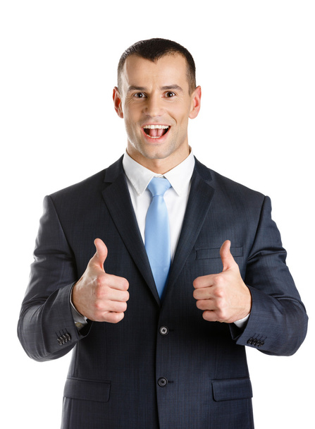 Businessman thumbs up - Photo, image