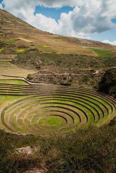 Αίθριο του Moray στο Cusco, Valle Sagrado, Περού - Φωτογραφία, εικόνα