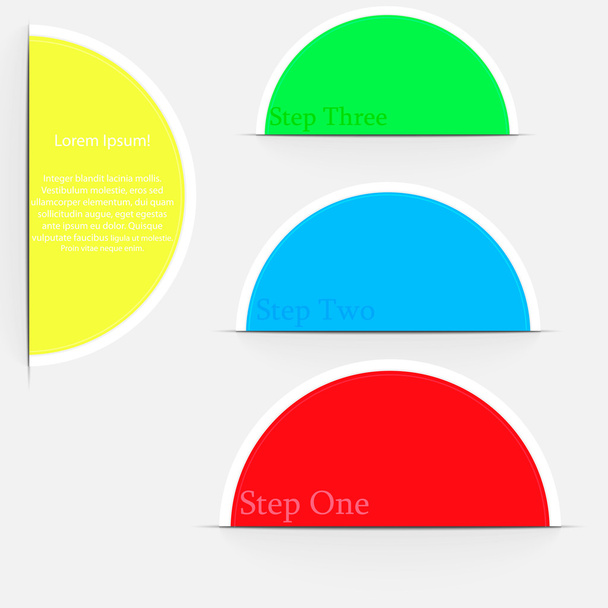Four colors - Vecteur, image