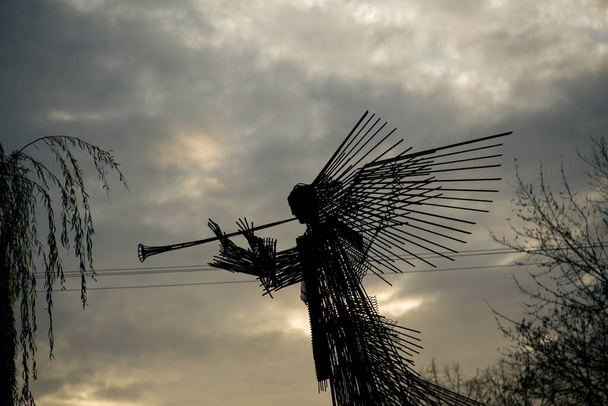 Památník v Pripyatu v Černobylu - Fotografie, Obrázek