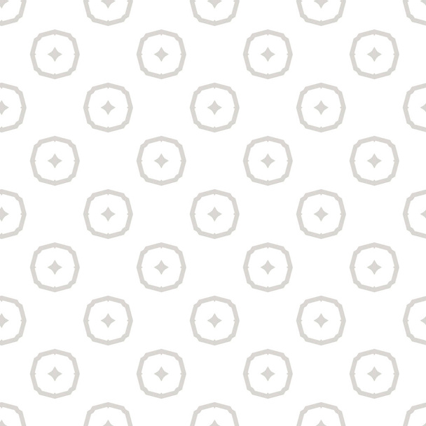 abstraktes Vektor-geometrisches nahtloses Muster. moderner minimalistischer Hintergrund mit weißem Gitter - Vektor, Bild