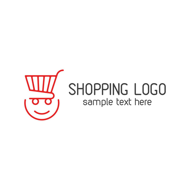 Modèle de shopping logo
. - Vecteur, image