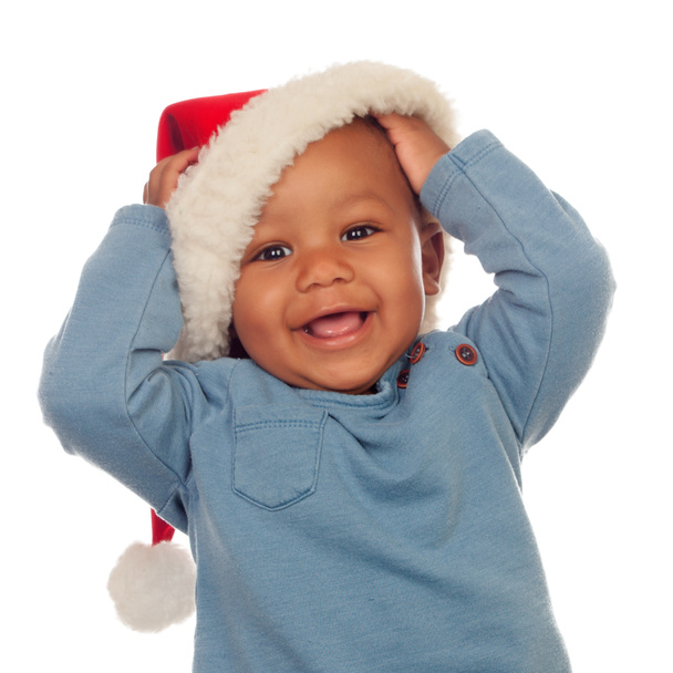 imádnivaló afrikai baby kalap karácsony - Fotó, kép