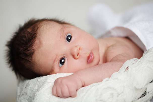 Newborn baby girl - Φωτογραφία, εικόνα