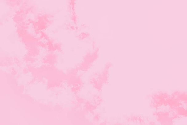 Pastel roze koraal achtergrond. Roze aquarel abstracte lucht achtergrond - Foto, afbeelding