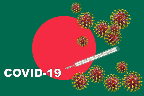 Coronavírus CoV é uma grande família de vírus que causam doenças que vão desde o resfriado comum até doenças mais graves, como MERS-CoV SARS-CoV
 . - Foto, Imagem
