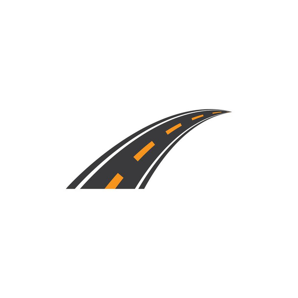 návrh šablony vektorové ikony loga cesty - Vektor, obrázek