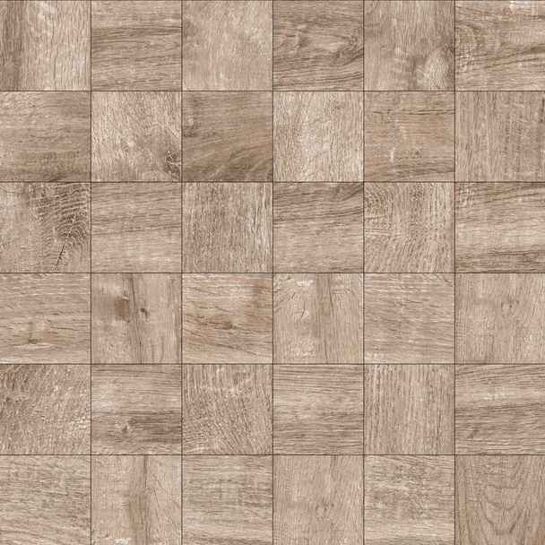Wood Mosaic Texture Background. High.Res. - 写真・画像