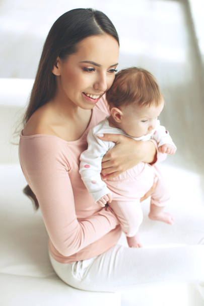 Woman with a baby. - Photo, Image