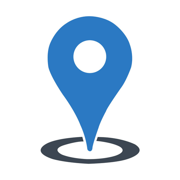 Mapa Znaki ve Lokalizacja Pin - Zdjęcie, obraz